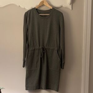 Athleta Olive Green Women's Dress
